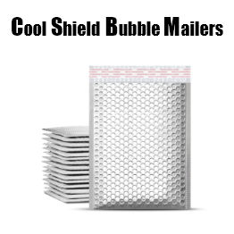 2~3 Days Local Shipping > Cool Shield Bubble Mailers