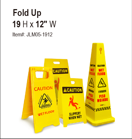 Janitorial Supplies > Wet Floor Sign