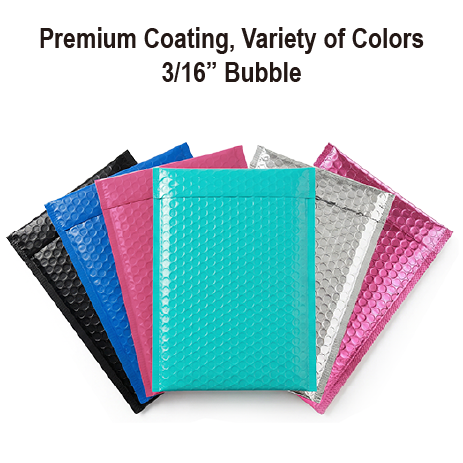 Color Poly Bubble Mailers
