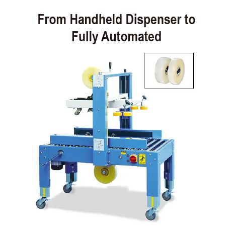 Tape, Sealing Machine, &  Dispenser