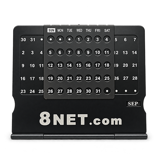 Aluminum Perpetual Calendar