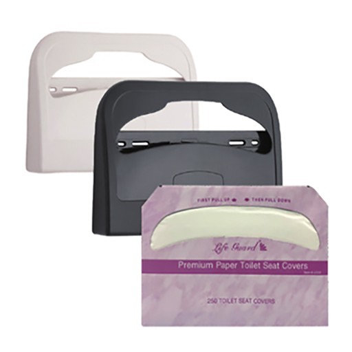 Janitorial  / Breakroom Supplies ></picture> Janitorial Tools & Supplies > Toilet Seat Covers & Dispenser