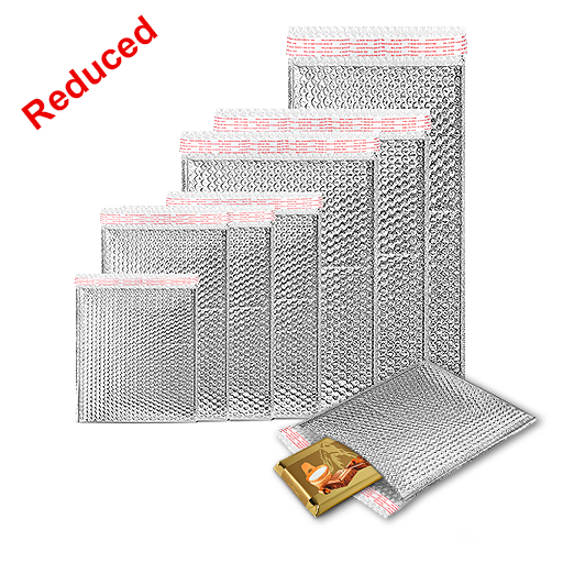 Shipping Supplies > Mailers > Cool Shield Bubble Mailers > Case Quantities