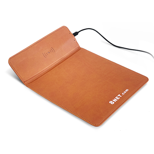 Leatherette Charging Mousepad