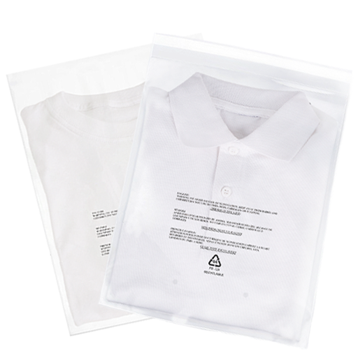 Poly bags w/Warning
