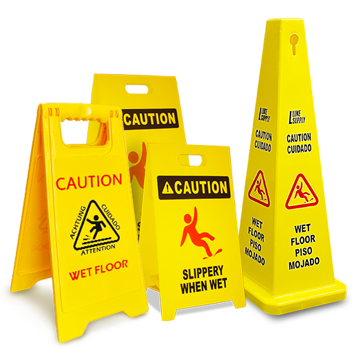 Janitorial  / Breakroom Supplies > Cleaning Tools & Supplies > Wet Floor Sign