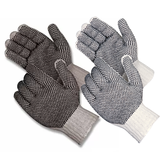 Warehouse Gloves Cotton/PVC Dot