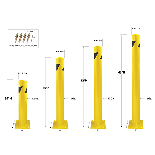 Buy & Sell > Warehouse Equipment & Shipping Supplies > Safety Bollards