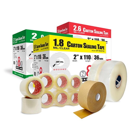 Carton Sealing Tape - Hand Length / Machine Length / Reinforced Kraft