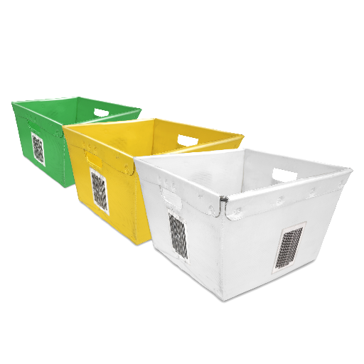 Buy & Sell > Warehouse Equipment & Shipping Supplies > Totes Bin Storage Boxes  (Pre-Owned)