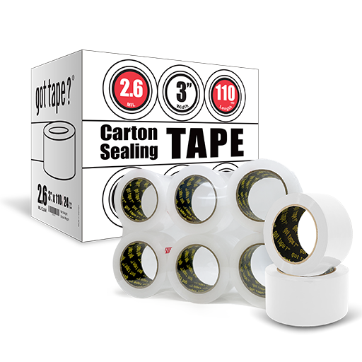 Carton Sealing Tape - Heavy Duty (Hand Length)