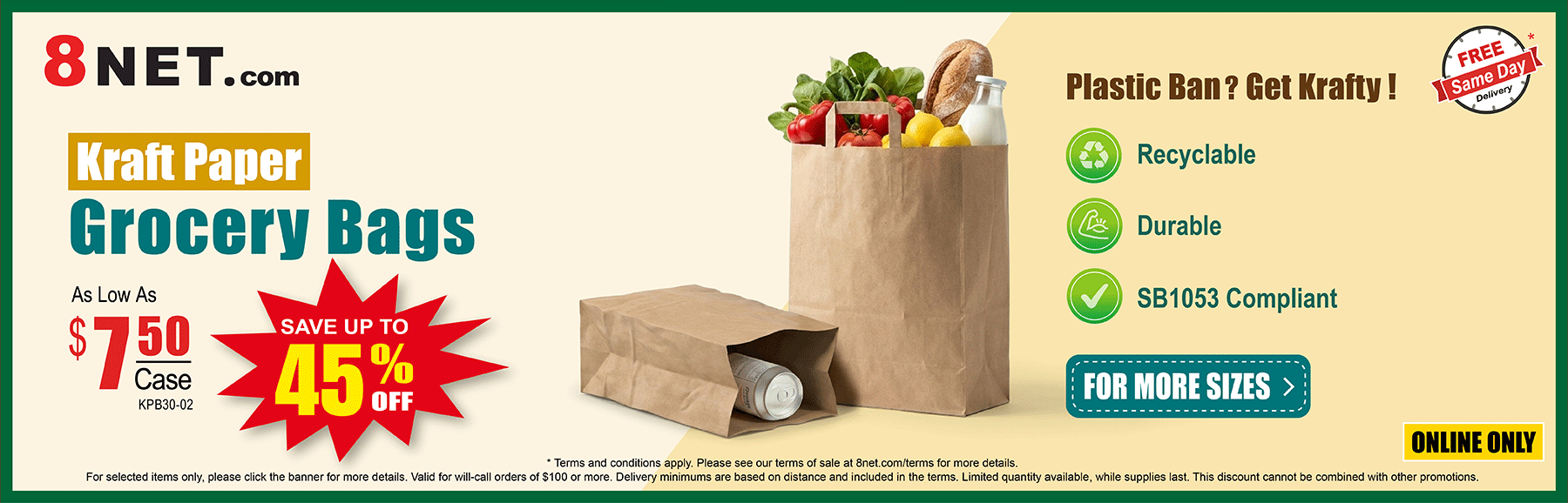 https://www.8net.com/food-service-packaging/grocery-bags-kraft.html