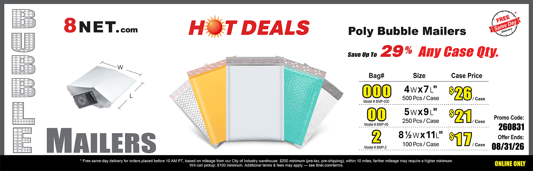 https://www.8net.com/shipping-supply/self-seal-mailers/bubble-mailers-all/poly-bubble.html