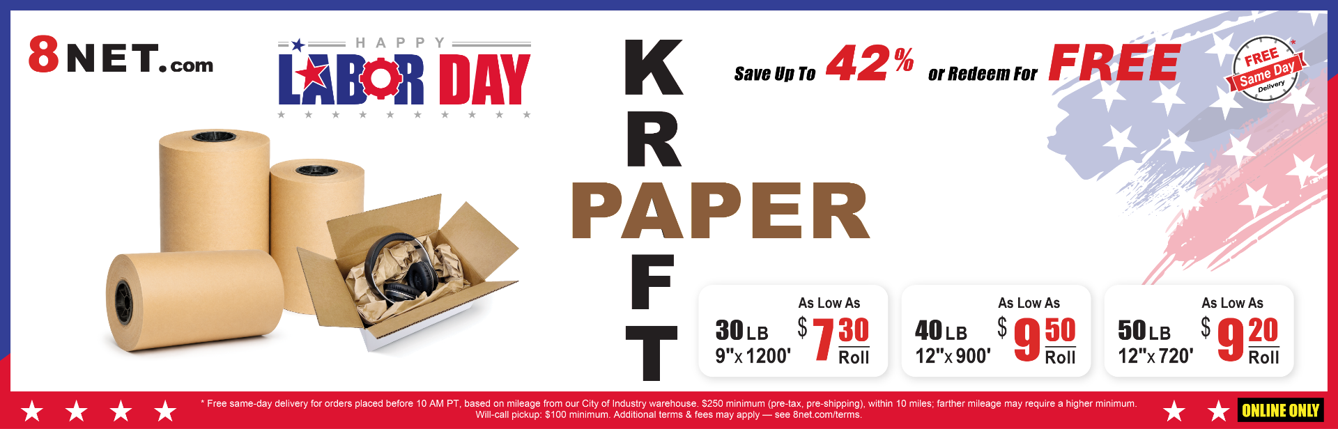 https://www.8net.com/shipping-supply/paper.html
