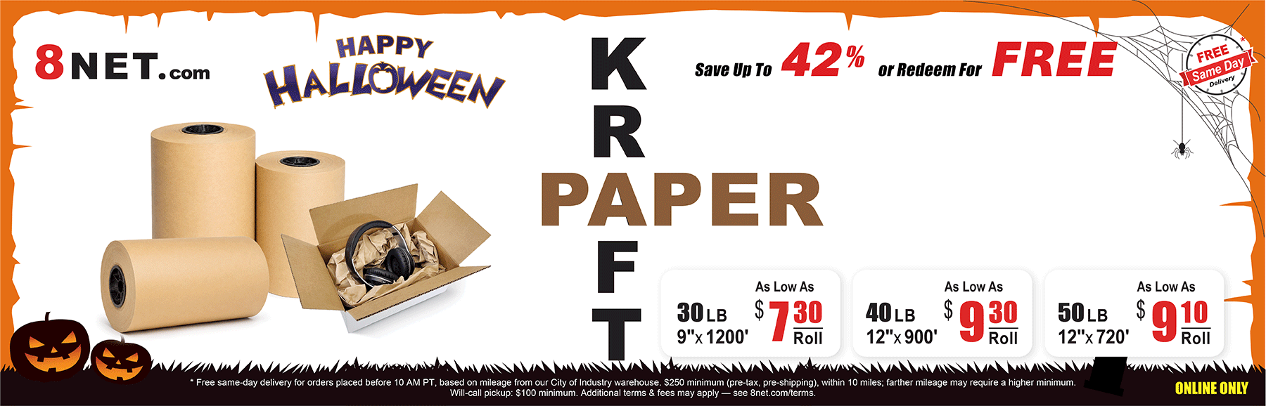 https://www.8net.com/shipping-supply/paper.html