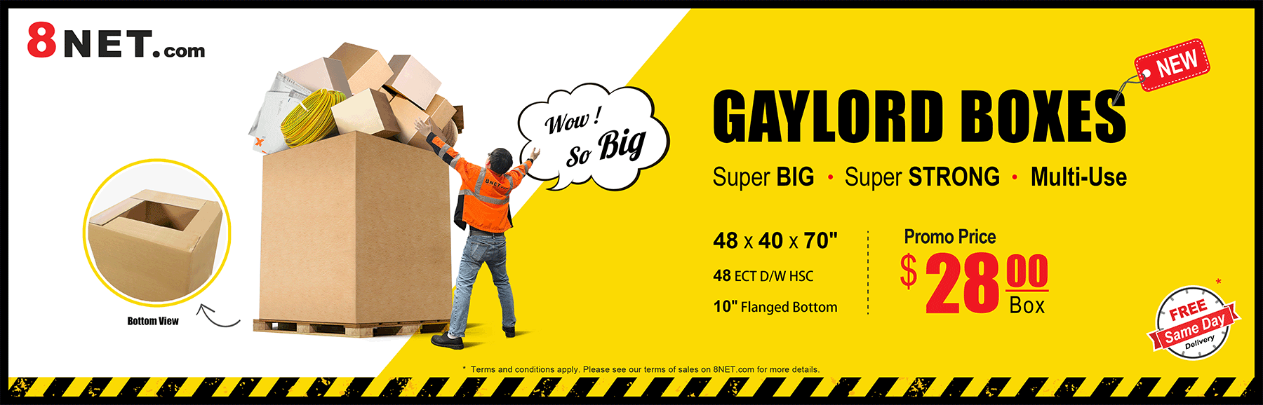 Shipping Boxes, Packaging, Janitorial & Office Supplier - 8NET