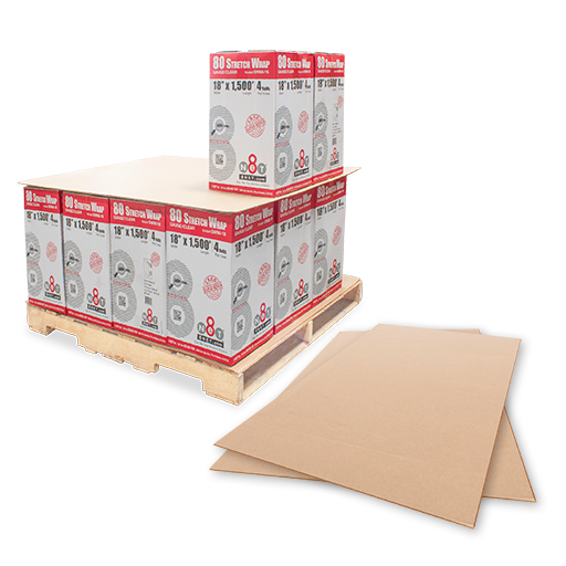 Corrugated Pads  White or Kraft Corrugated Cardboard Pads & Sheets -  Trinity Packaging Supply