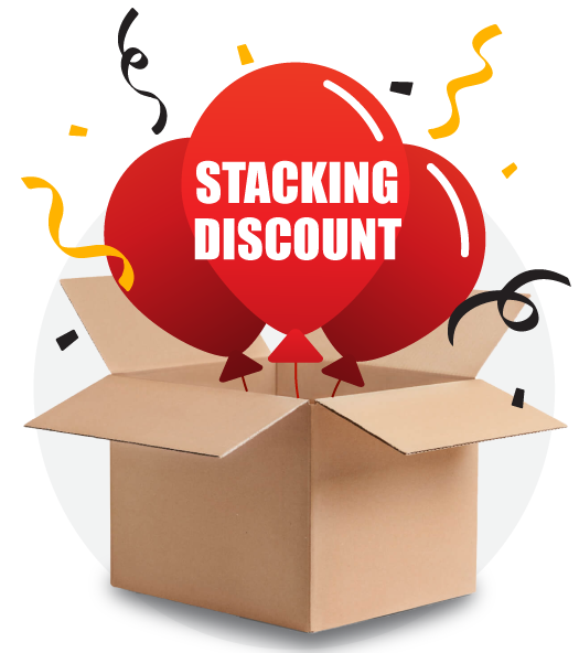 Stacking Discount Banner